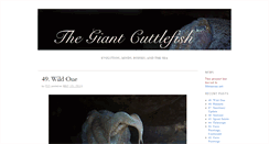 Desktop Screenshot of giantcuttlefish.com